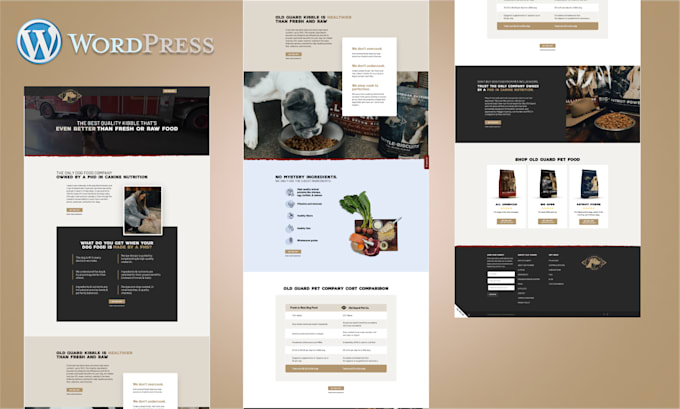 build responsive wordpress website, business website and ecommerce store