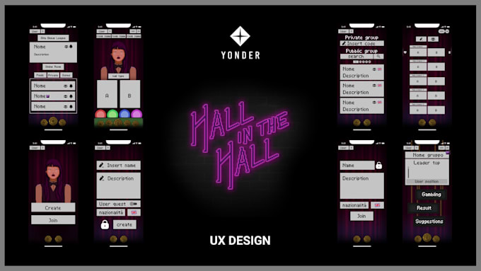 Do professional ui ux design for your game by Lorenzoselenati | Fiverr