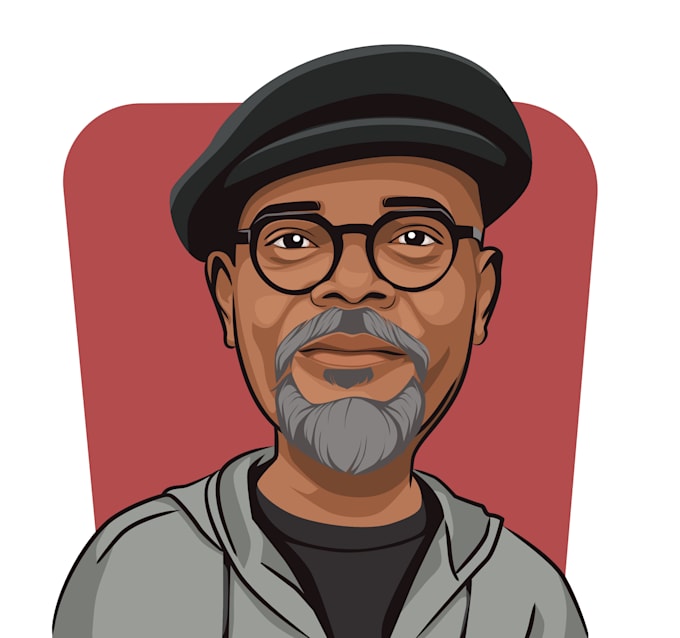 draw cartoon avatar , caricature from photo