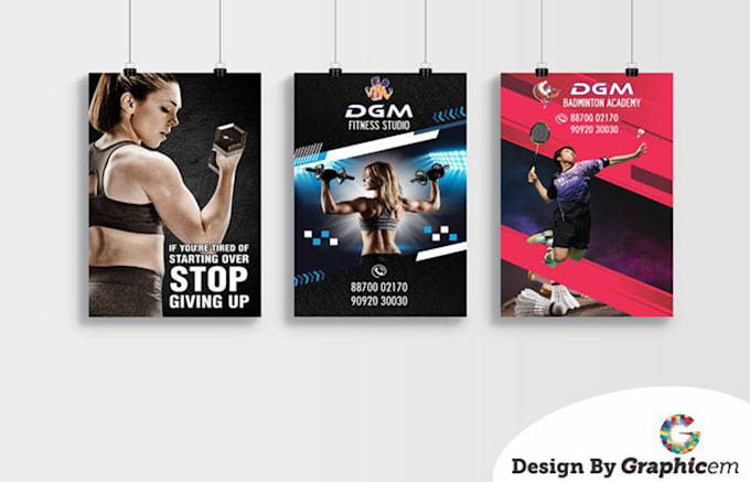 Design a professional poster by Graphicemindia | Fiverr