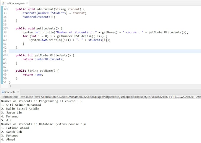 Complete your java assignment or project professionally by Mohamedx8 ...