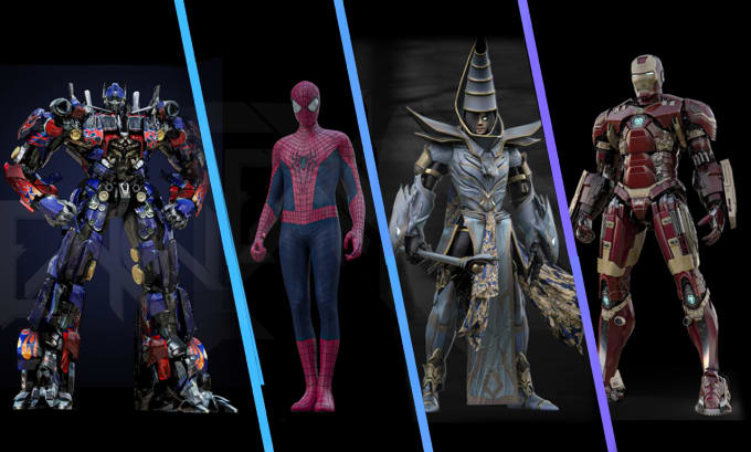 create your perfect 3d character model