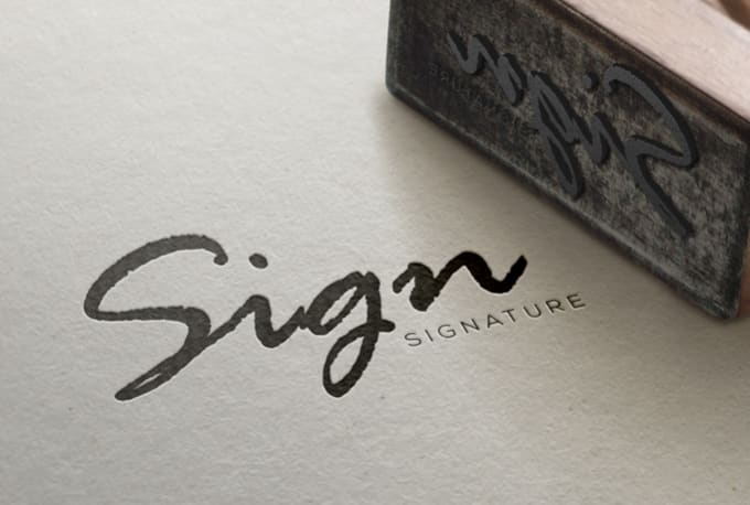 Download Design A Signature Style Logo By Designers Den Fiverr