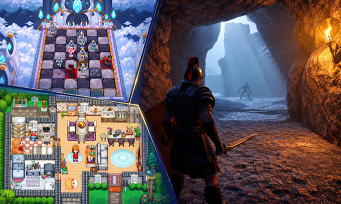 develop a unity or unreal engine game for you