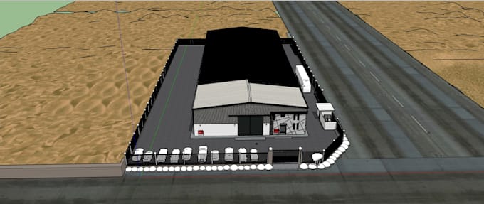 convert to 3d sketchup model of your 2d drawing