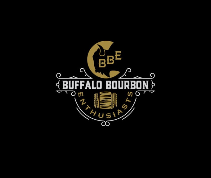 design an astonishing buffalo bourbon logo