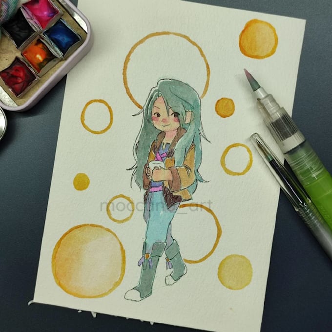 draw fanart and ocs in my artstyle