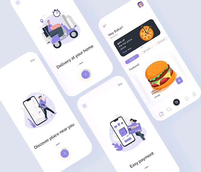 Do mobile and web ui ux design, mobile app , ui ux design by Mahtab411 ...