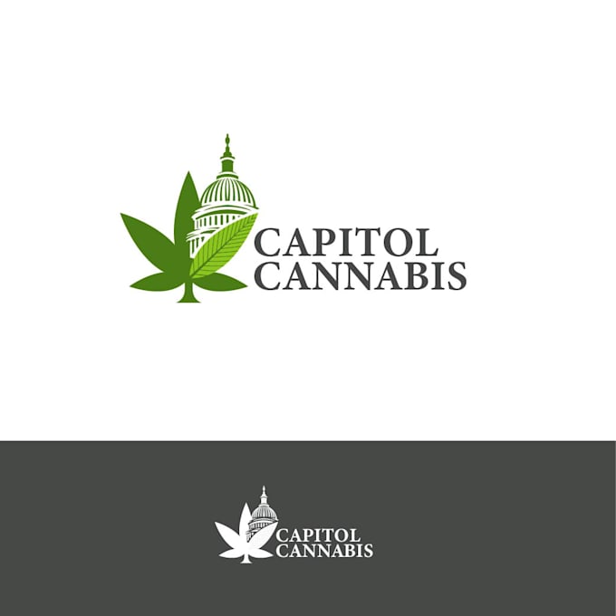make a unique cannabis logo with all file