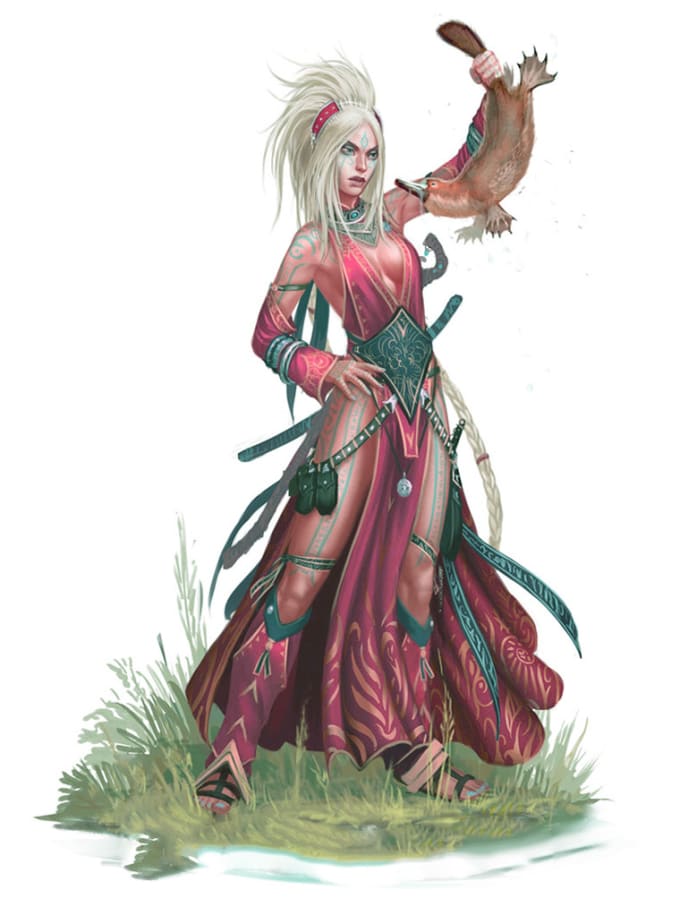 do a dnd, dd character for you