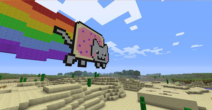 Derpy Minecraft Pikselkunst DERPY SNOWMAN AND REINDEERS! MINECRAFT