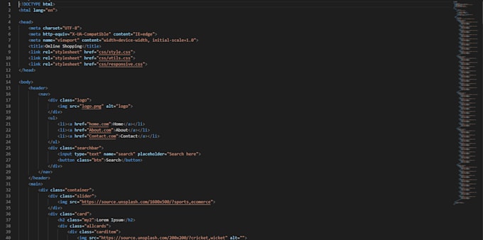 Do html coding with css by Designyourway1 | Fiverr