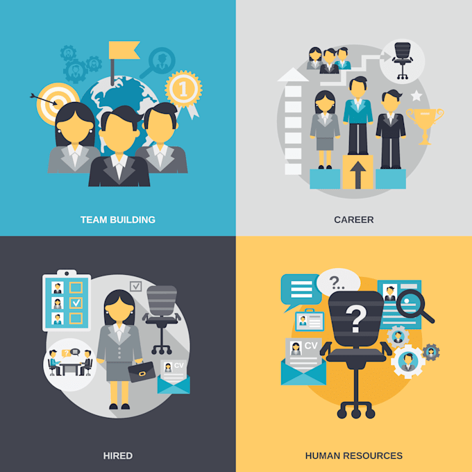 design custom or hand drawn, trendy icons