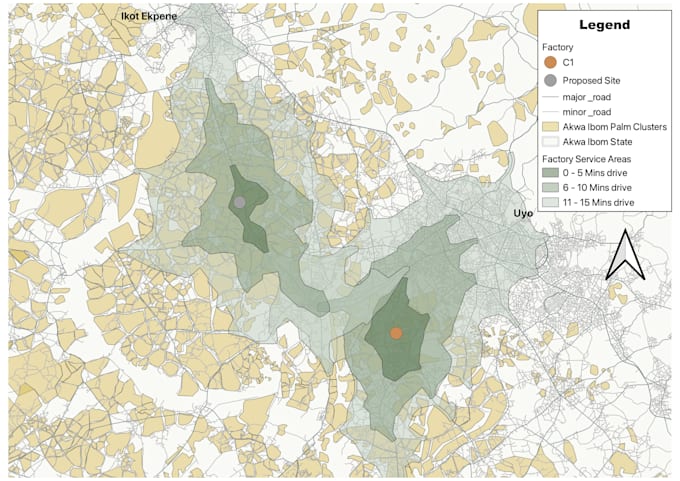 Do professional gis mapping and spatial analysis services by Victor_gis ...