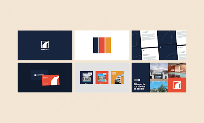 design minimalist logo and professional visual identity