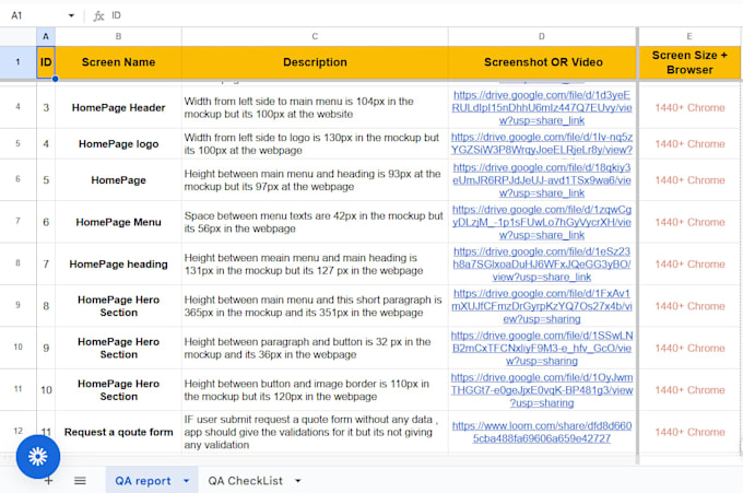 test and QA your website or app for bugs and usability