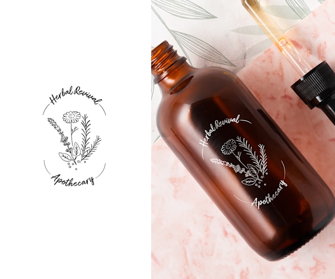 make a feminine hand drawn logo within 24 hours