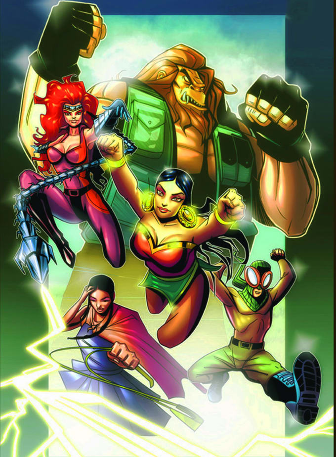 Draw a superhero character for style comic for you by Stalkingspectre