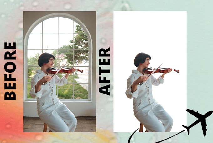 remove background quickly from 30 pictures in 6 hours