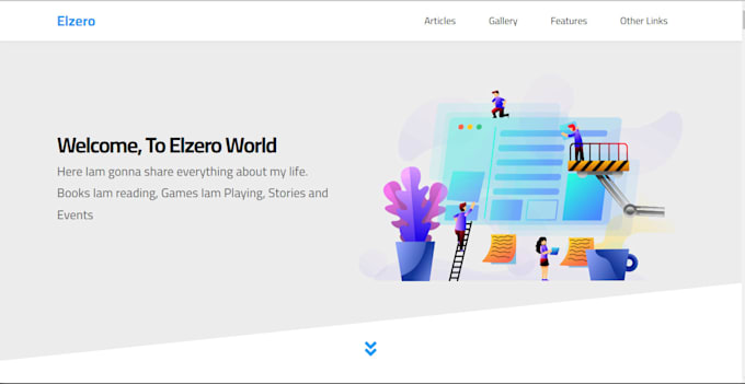 Design and build websites in html and css languages by Omarmbz | Fiverr