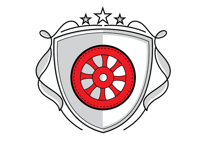 design a top class heraldic and luxury logo