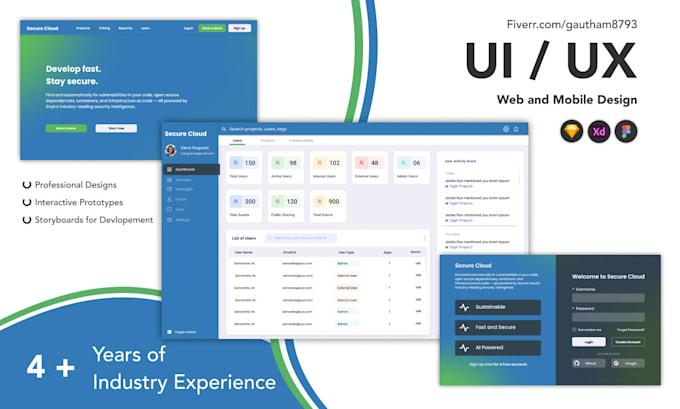 Design ui ux for your mobile app or web application as per your ...