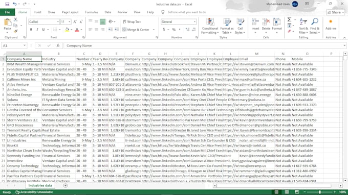 do web scraping, data extraction, data mining