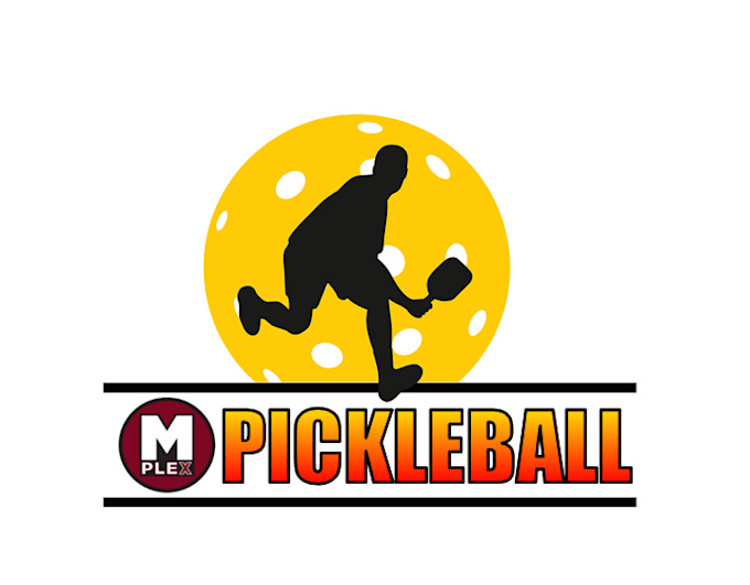 do make an modern unique pickleball logo