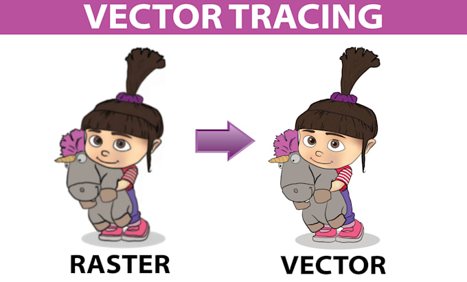 Do professional logo tracing, raster to vector tracing by Umar_de | Fiverr