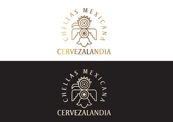 design realistic beer logo with creative concepts