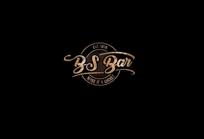 do elegant bar logo design with unlimited revision