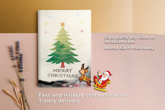 design christmas, birthday and new year greeting cards