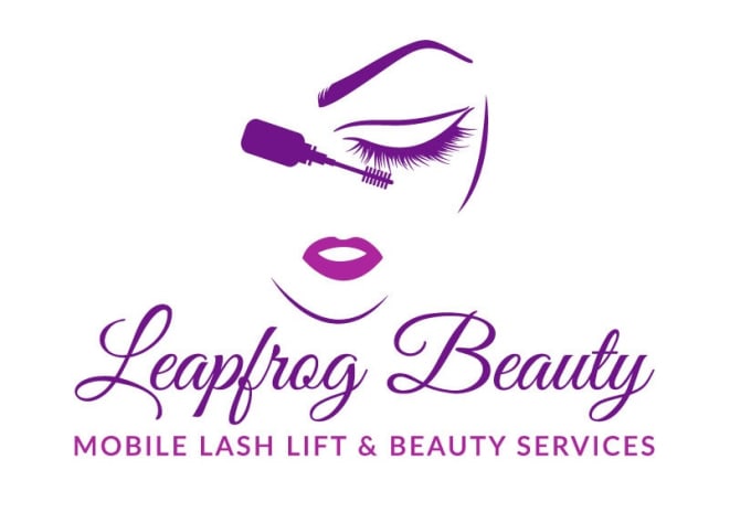 do elegant makeup logo design with unlimited revision