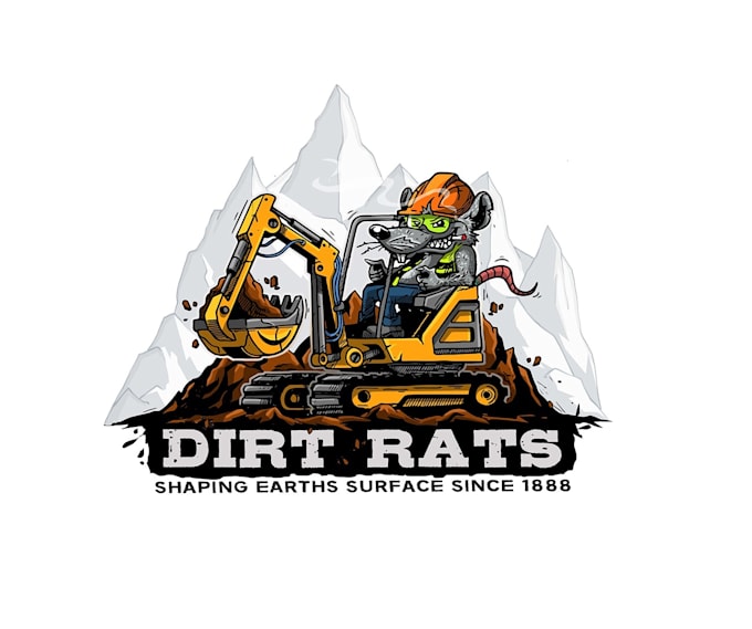 design awesome modern construction logo