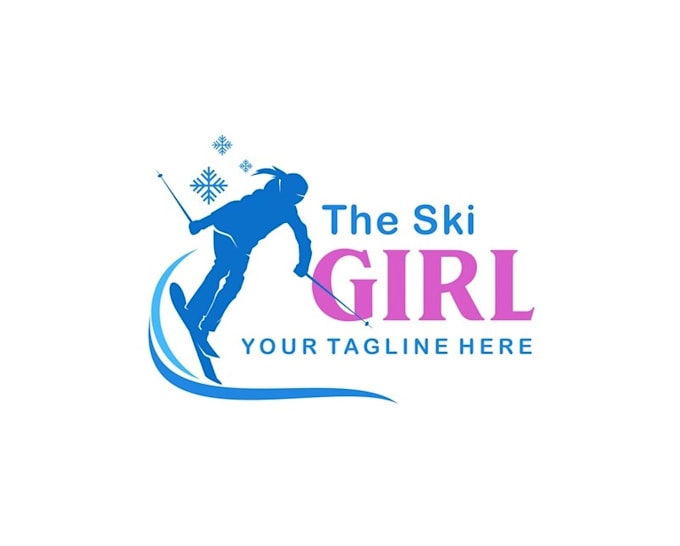 make modern ski snowboard logo