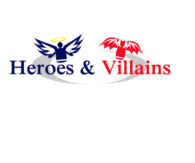 do a superhero character and mascot logo