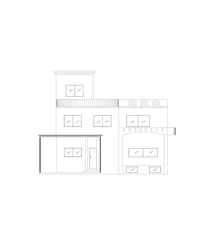 Draw, redraw 2d architectural floor plan, blueprint autocad by Autocad ...
