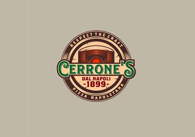 design original pizzeria logo for your business