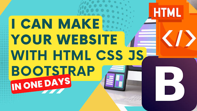 Design website with html, css, js and bootstrap by Dr_ayesha_kd | Fiverr