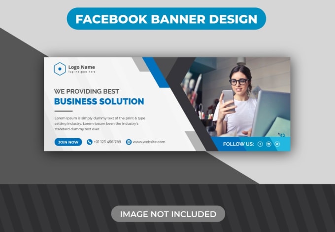 Design creative facebook cover page with express deliver by Nujha_misla  Fiverr