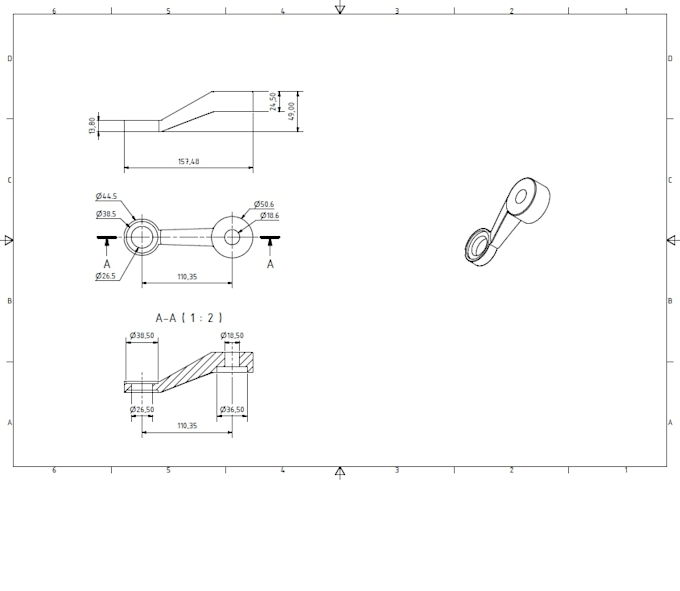 Draw and redraw 2d sketch or floor plan in to pdf o dwg by Gabrielpasti