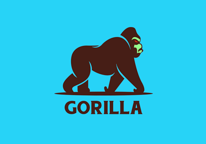 design gorilla logo with unlimited revision
