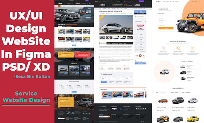 Ux ui design website in figma psd xd by Eesatofiverr | Fiverr