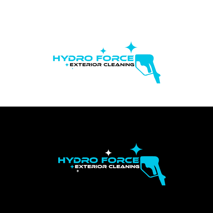 design a modern cleaning and maintenance logo in 1 day