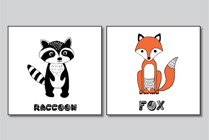 creat design animal scandinavian style