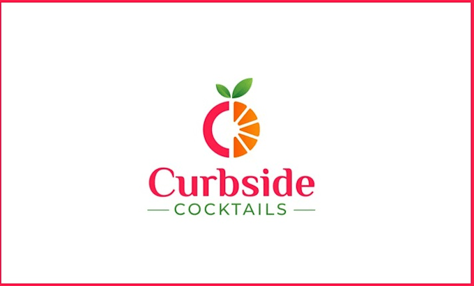create modern food, drink and cafe logo
