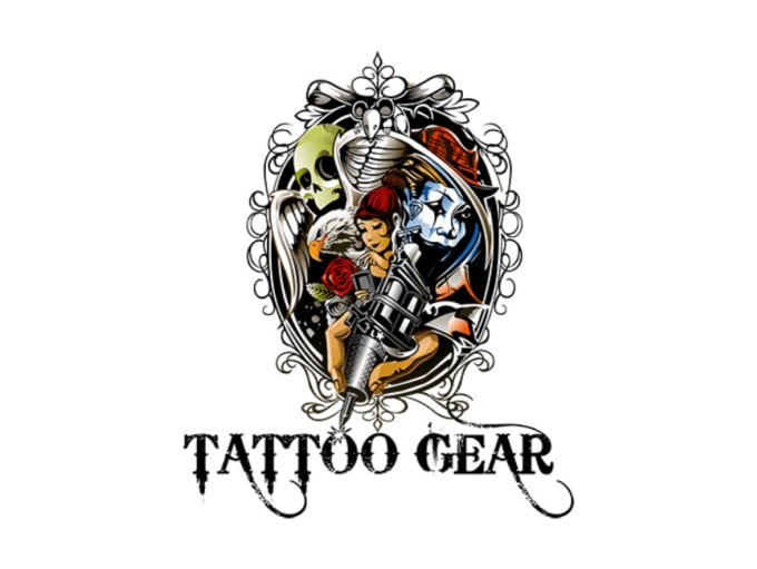 Design your premium tattoo logo by Conor_sporer | Fiverr