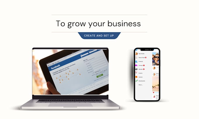 setup and create your facebook, linkedin, instagram, twitter, pinterest account