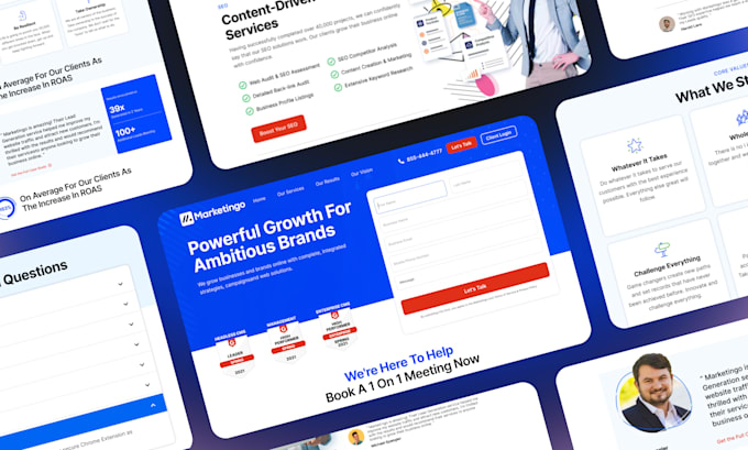 design or redesign a stunning website using figma