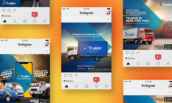 design premium quality social media posts and stories